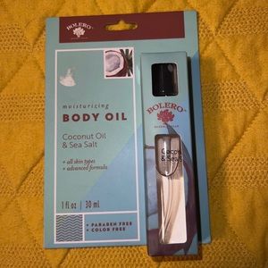 NIP- Bolero Beverly Hills- Moisturizing BodyOil Coconut Oil & Sea Salt